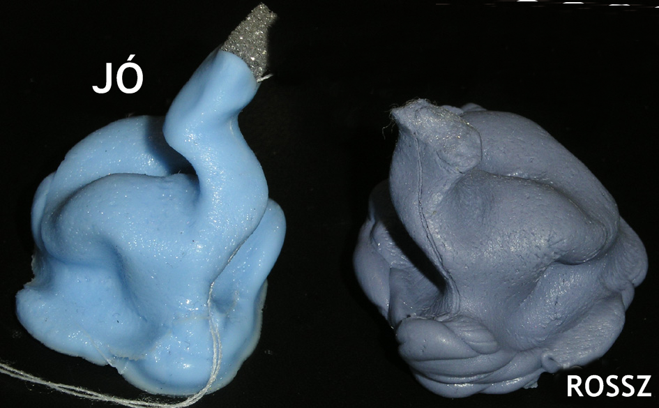 Helyes füllenyomat Helyes füllenyomat